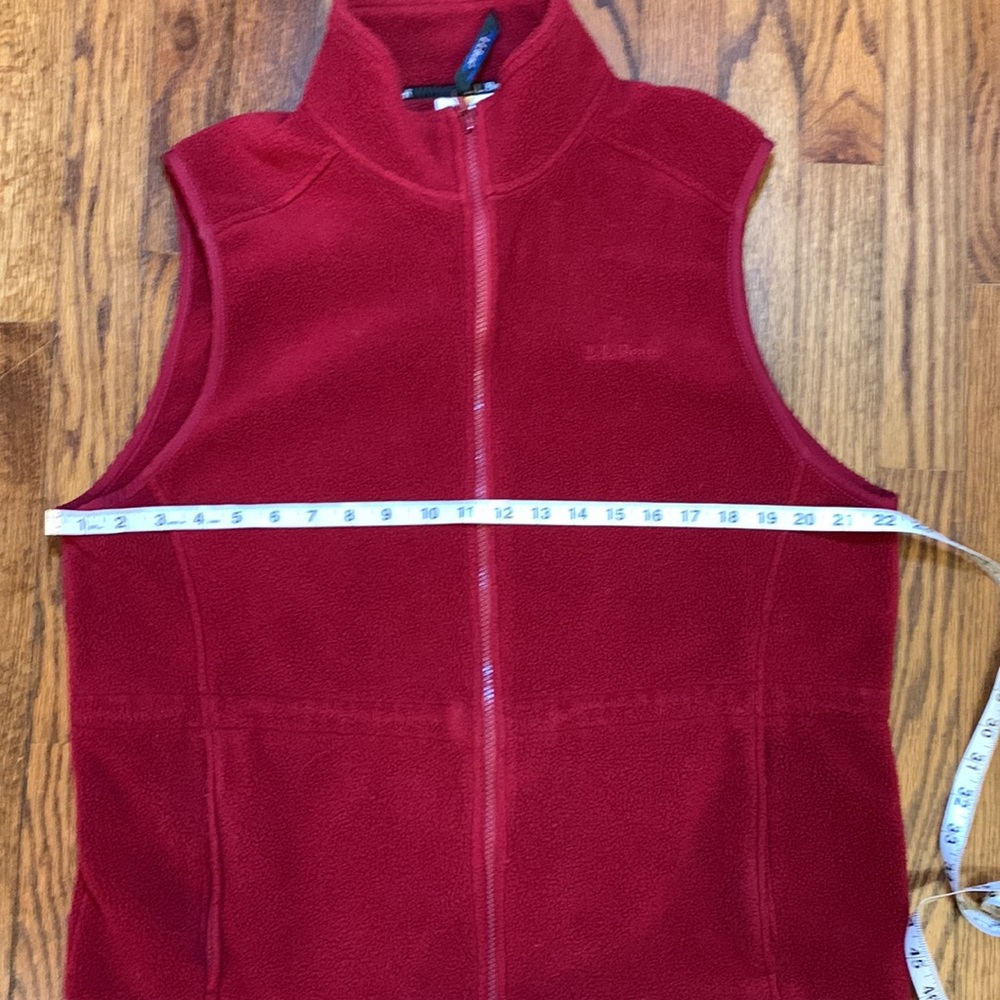 L.L. Bean Men’s XL Fleece Vest - Picture 5 of 7
